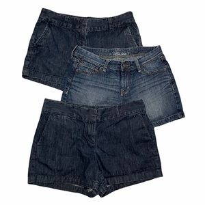 Bundle of 3 Jean Shorts, Size 4